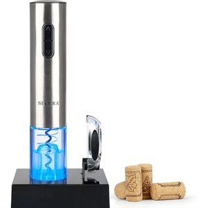 Secura Electric Wine Opener - silver